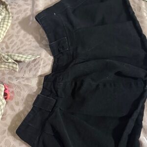 SHEIN High Waist Black Shorts
